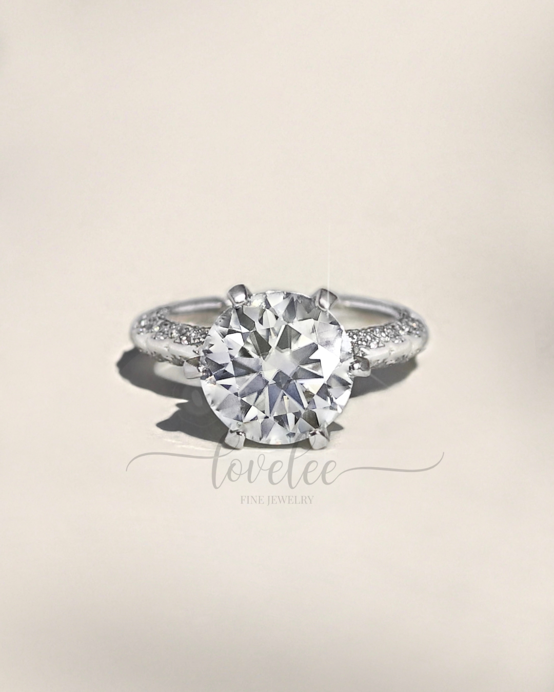 Maelynn 5 CTW DEW Moissanite Ring