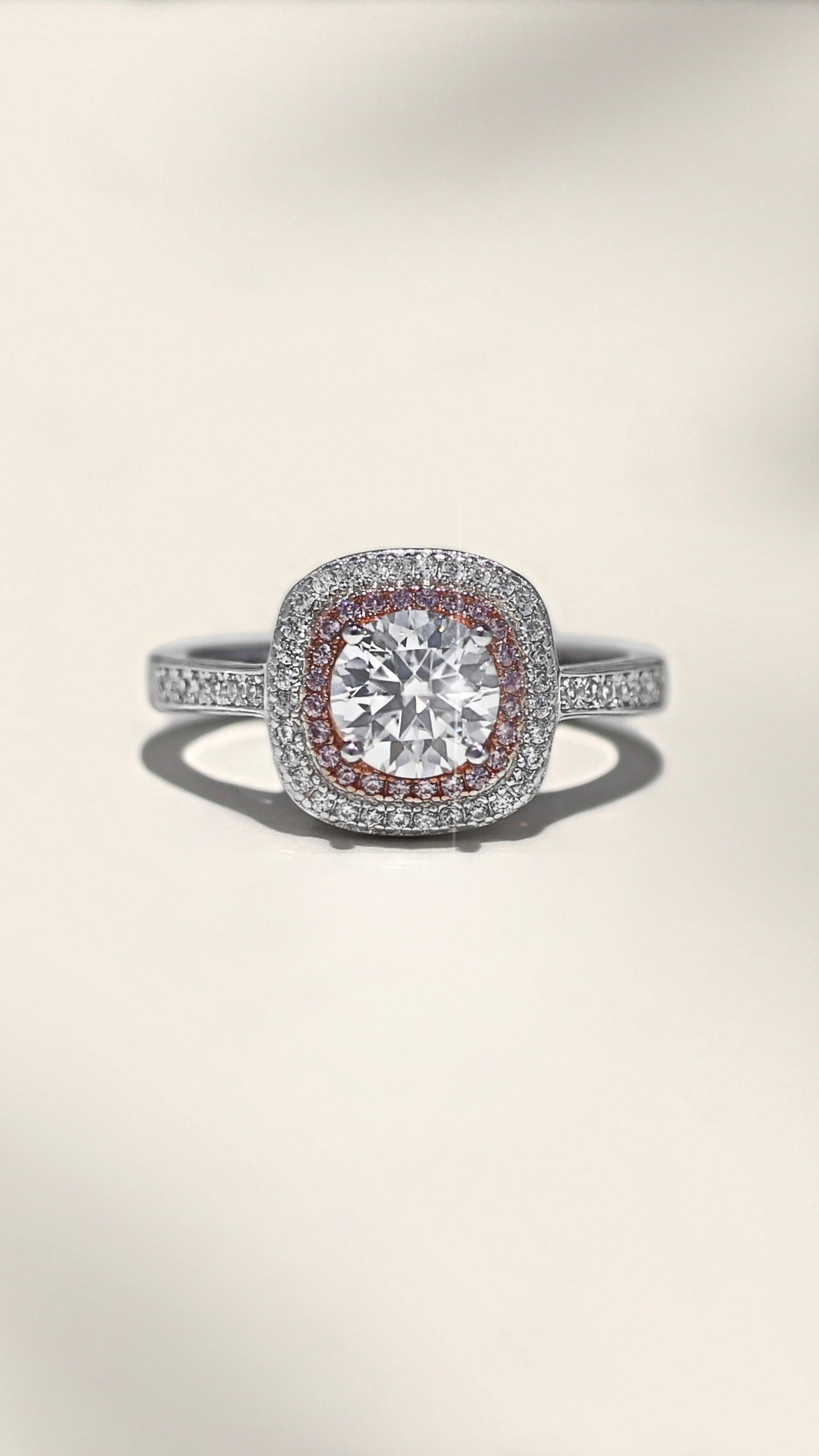 Carissa 1 CTW DEW Moissanite Ring