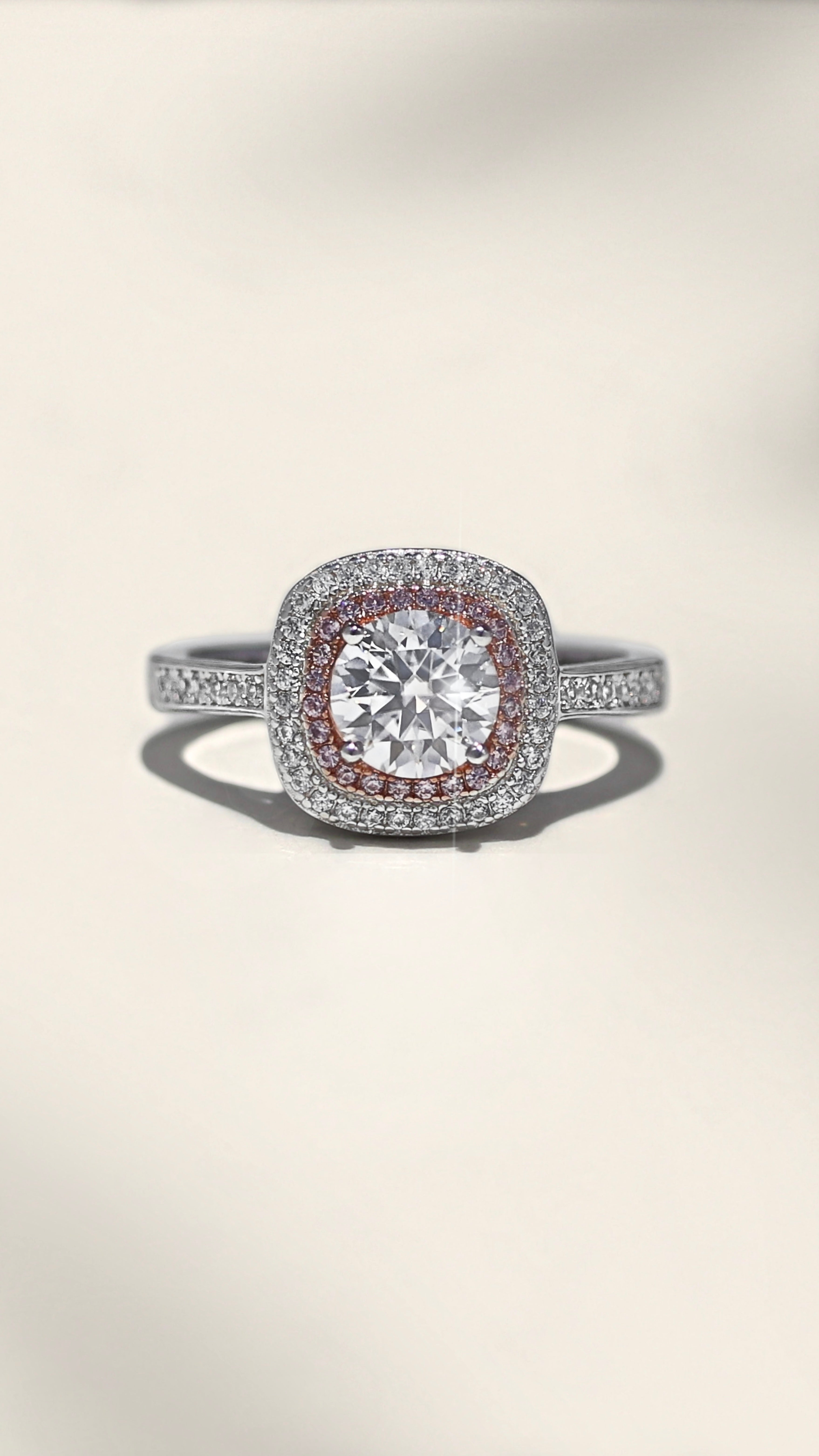 Carissa 1 CTW DEW Moissanite Ring