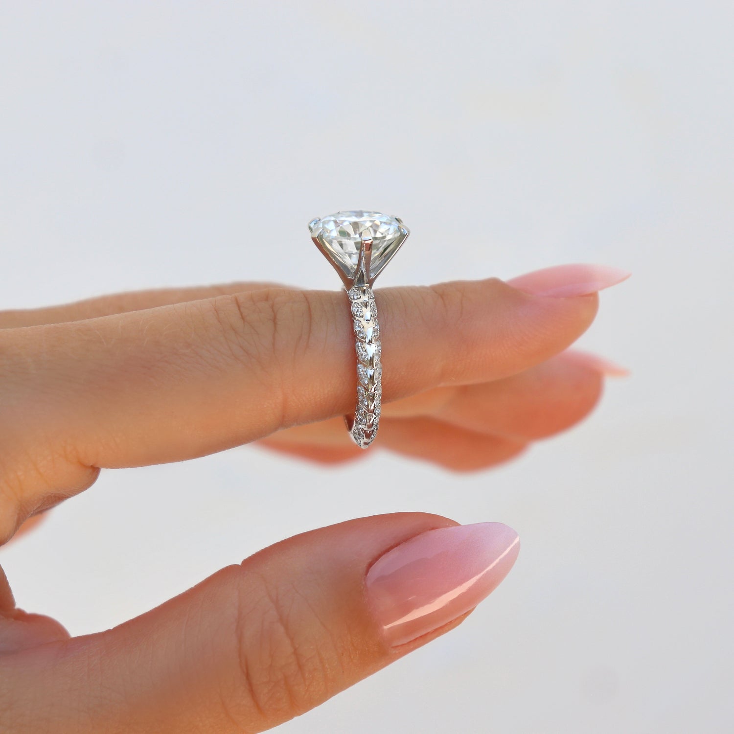 Maelynn 5 CTW DEW Moissanite Ring