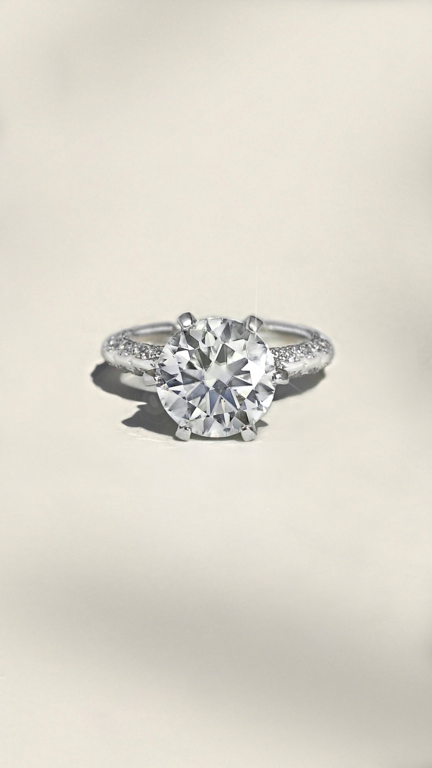 Maelynn 5 CTW DEW Moissanite Ring