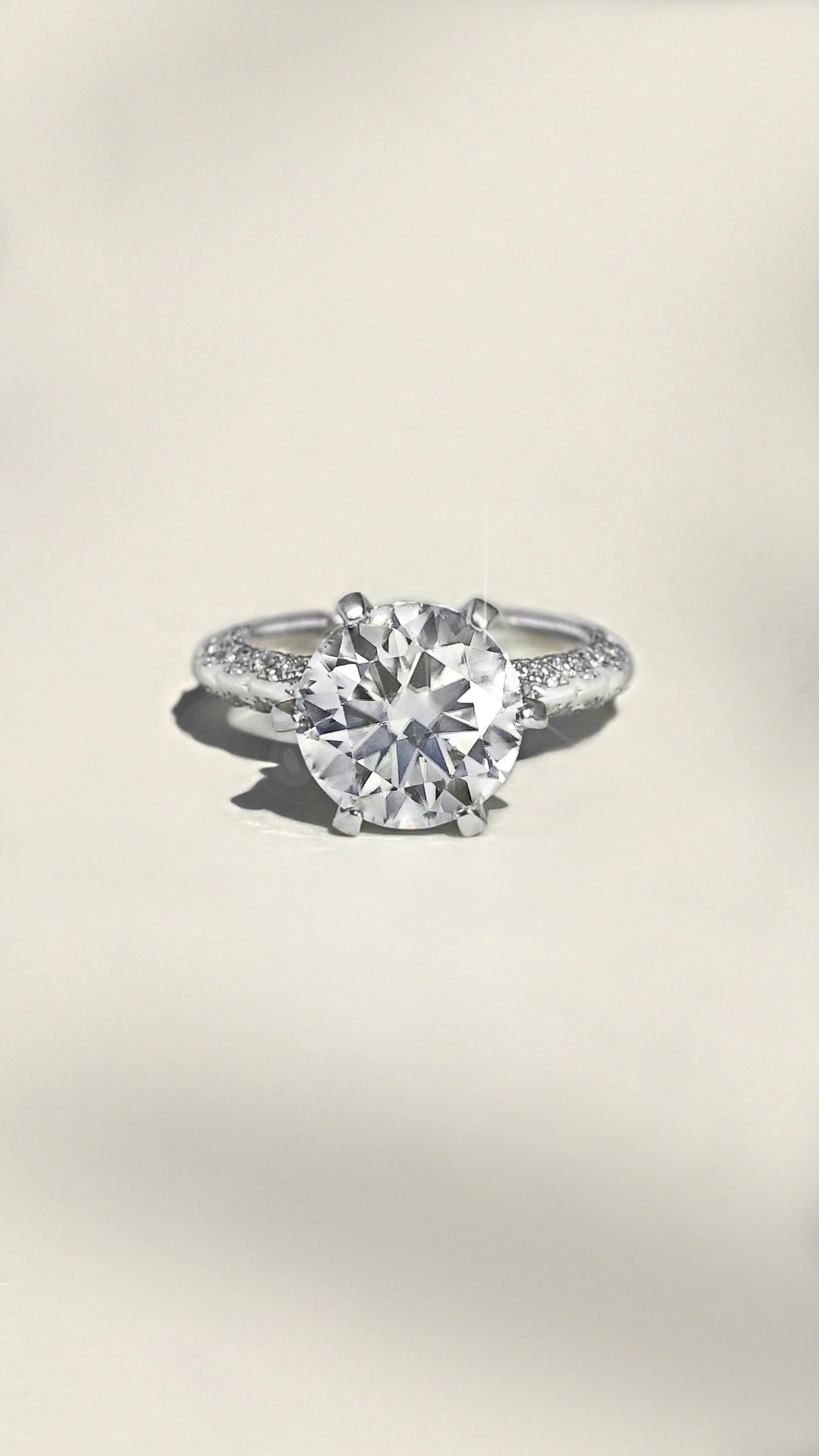 Maelynn 5 CTW DEW Moissanite Ring