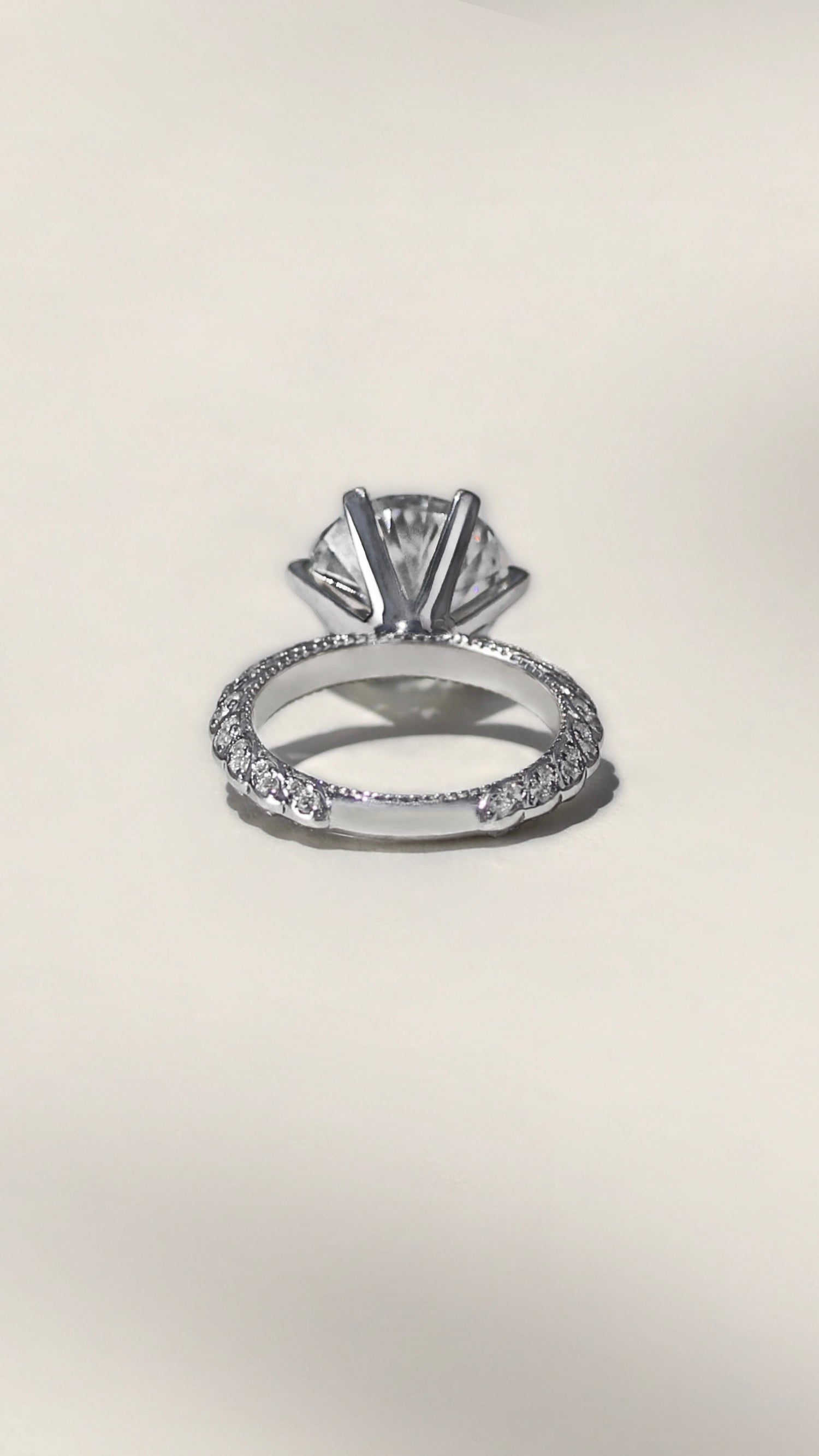 Maelynn 5 CTW DEW Moissanite Ring