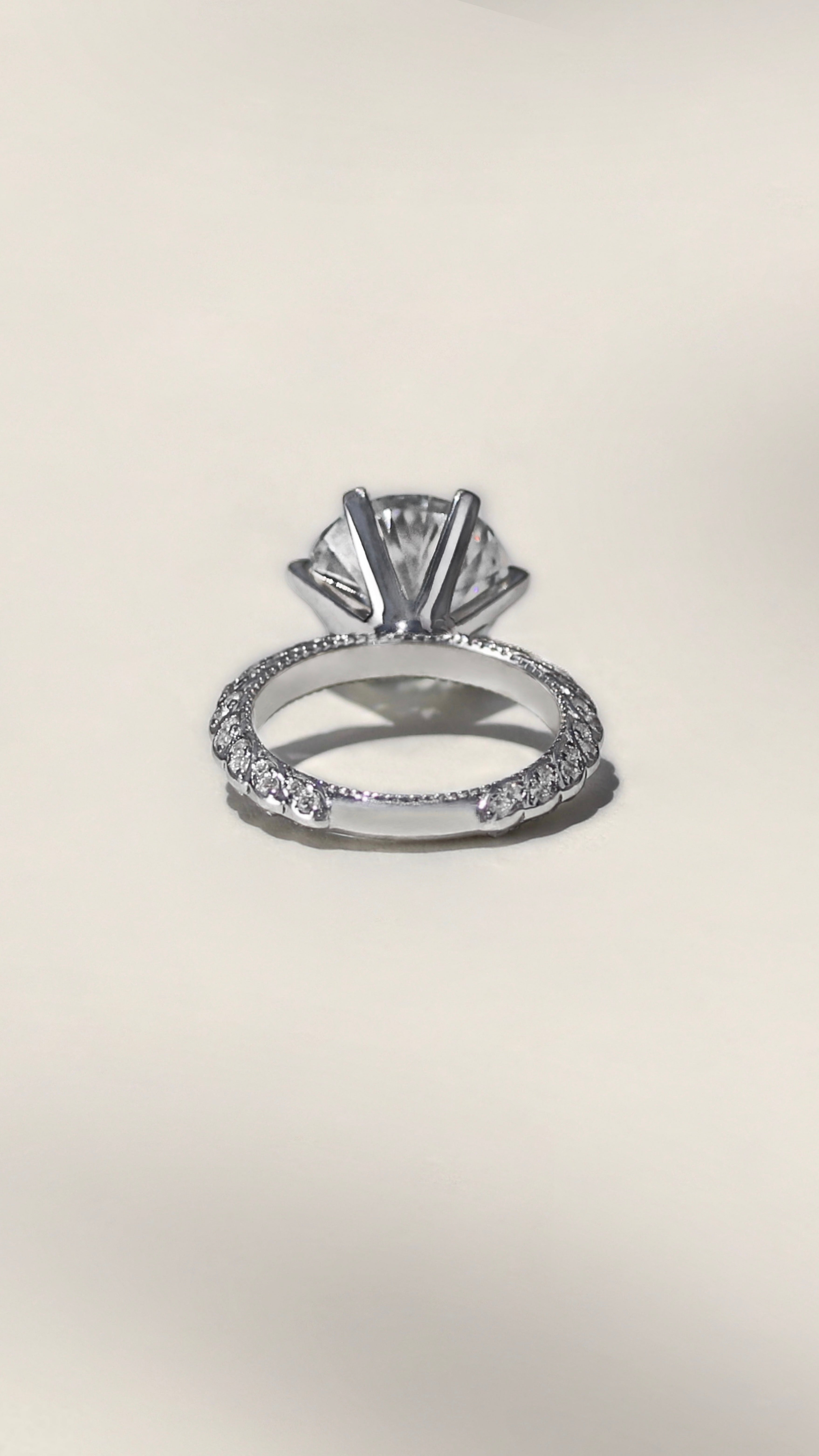 Maelynn 5 CTW DEW Moissanite Ring