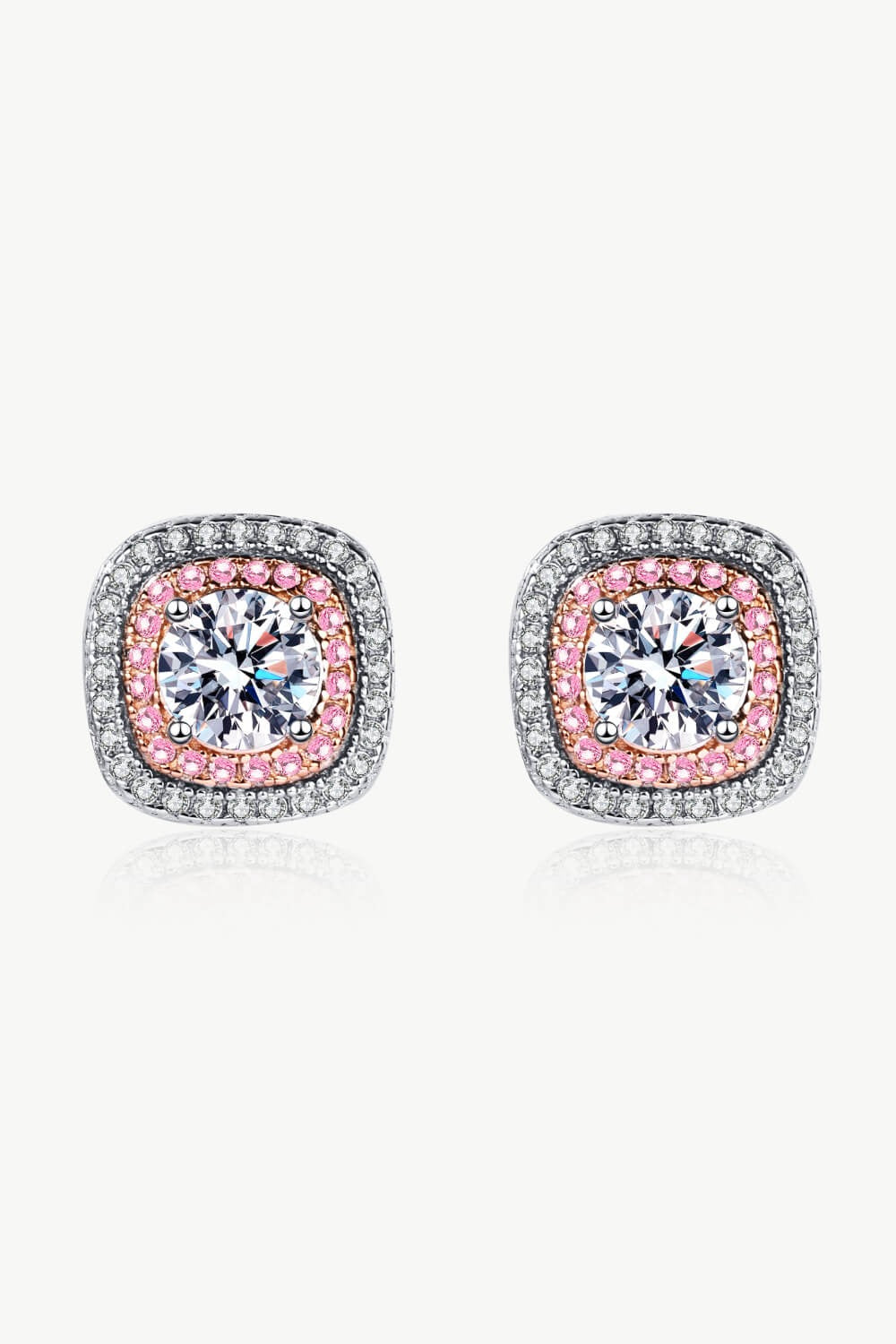 Carissa 1 CTW DEW Moissanite Stud Earrings