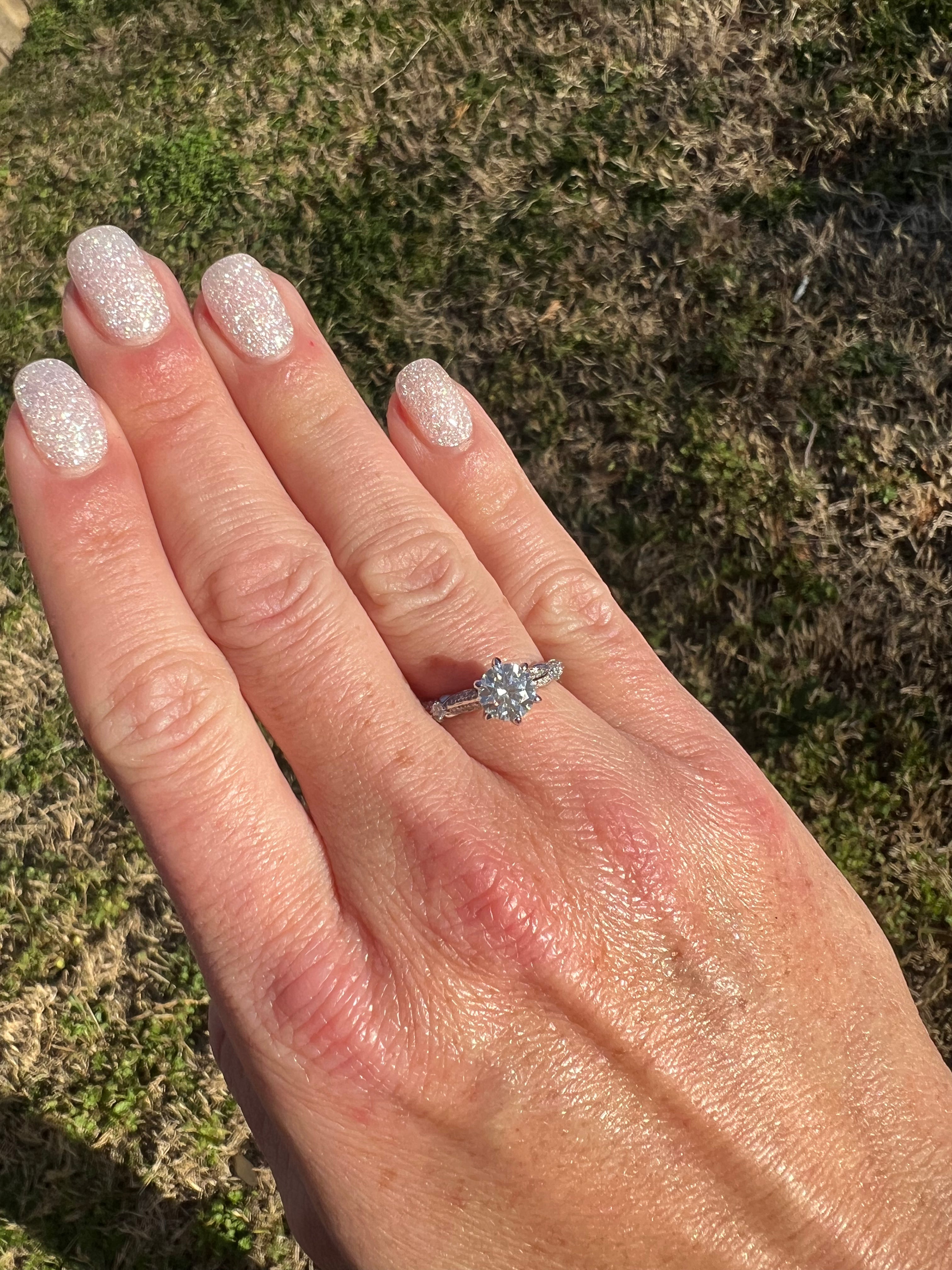 Eden 1 CTW DEW Moissanite Ring