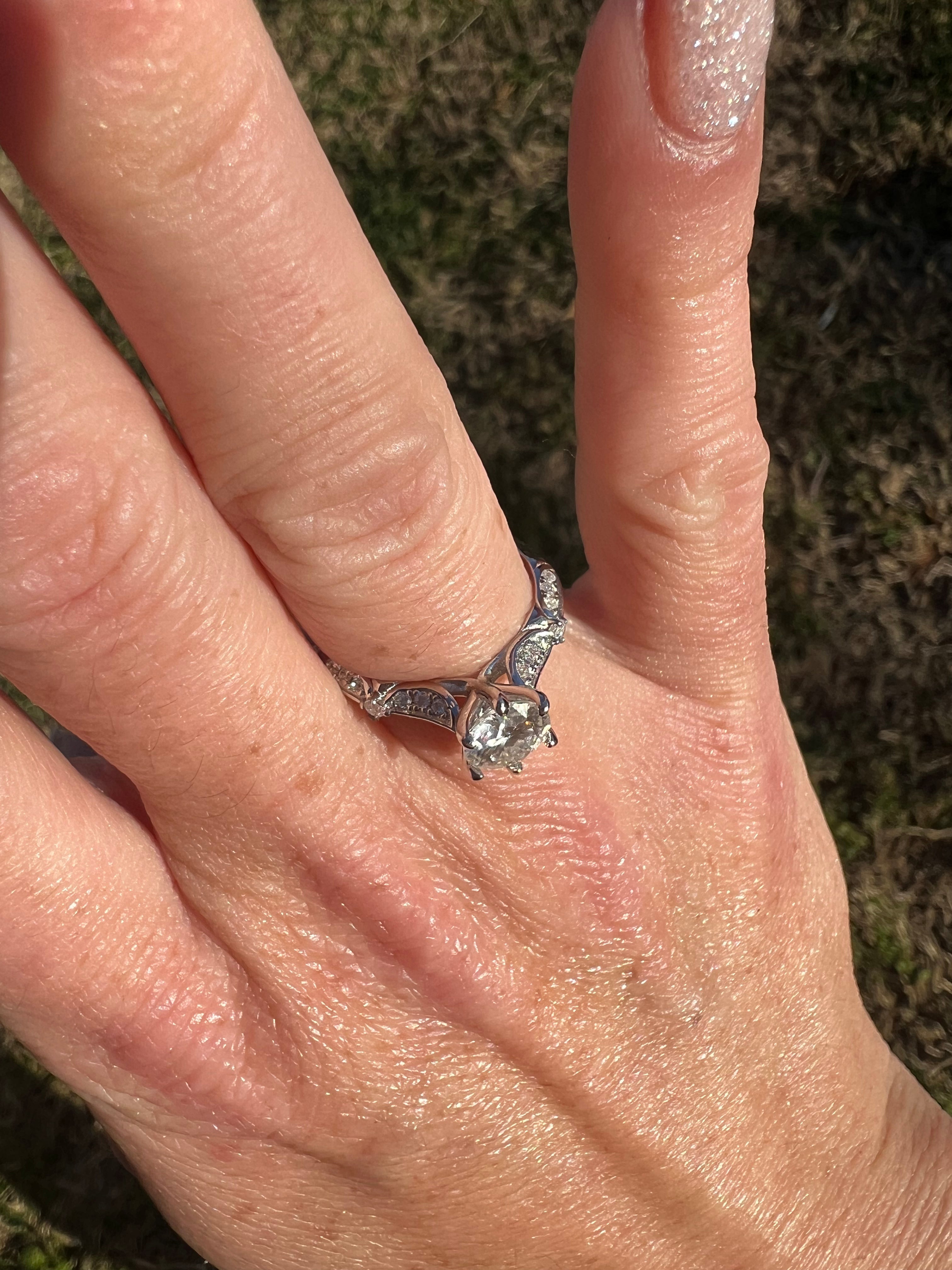 Eden 1 CTW DEW Moissanite Ring