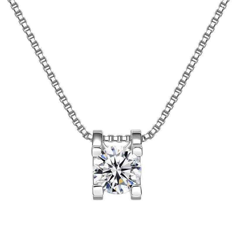 Kimberly 2CTW DEW Moissanite Chain Necklace