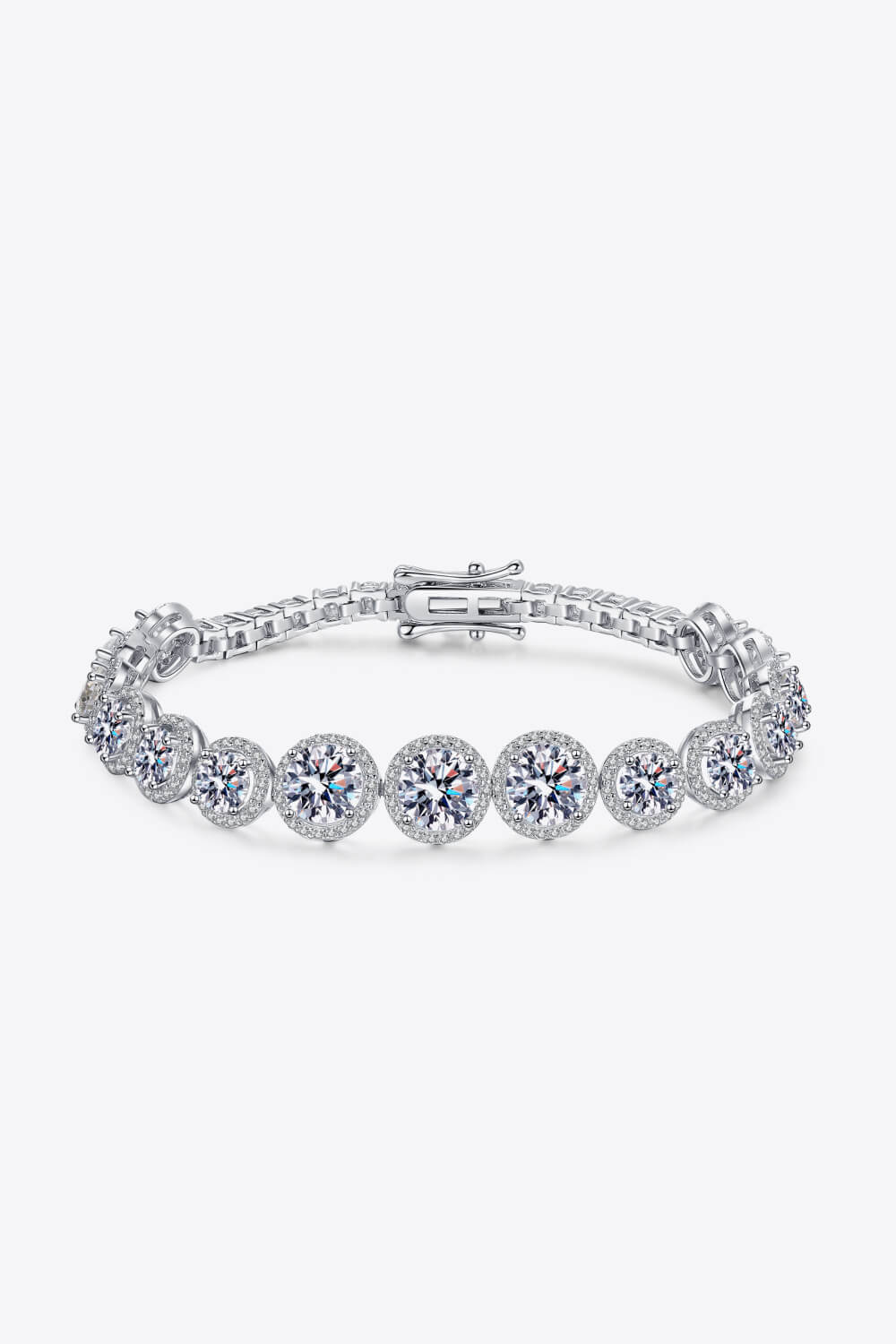 Sophia 10 CTW DEW Moissanite Bracelet