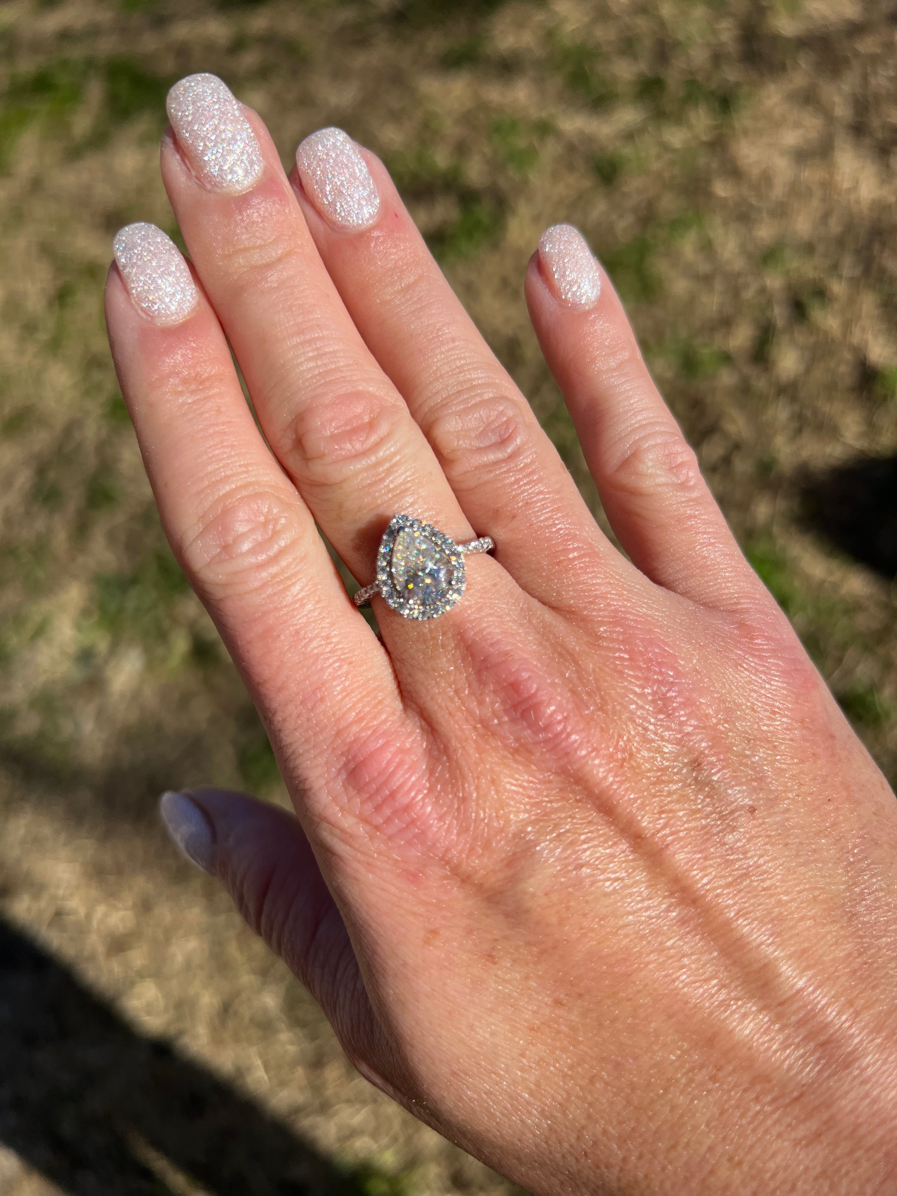 Jonna 2 CTW DEW Moissanite Ring